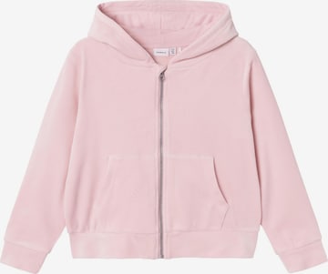 Cardigan NAME IT en rose : devant