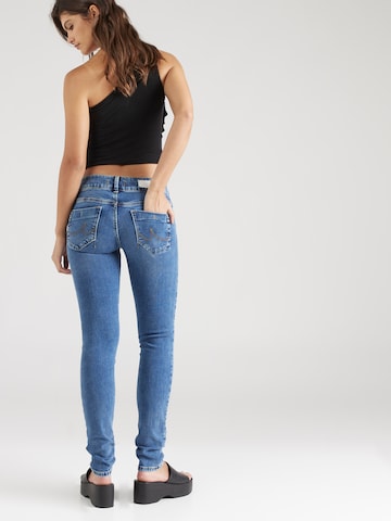 LTB Slimfit Jeans 'MOLLY' i blå