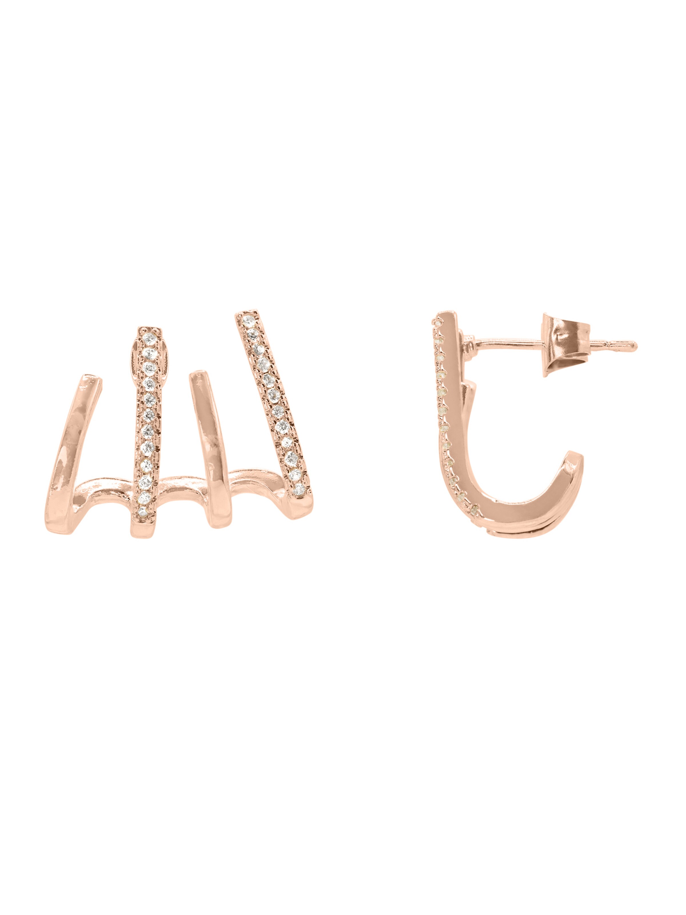 Boucles d'oreilles 'Runa' Heideman en or