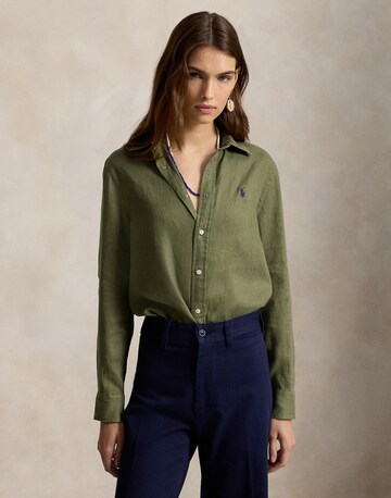 Chemisier 'CLASSIC' Polo Ralph Lauren en vert : devant