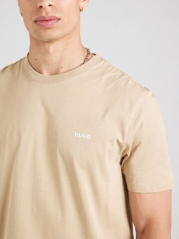 HUGO Shirt 'Dero' in Beige