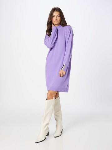 Robes en maille 'Fuenta' BOSS Orange en violet : devant
