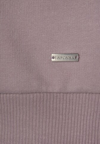 Sweat-shirt LASCANA en gris