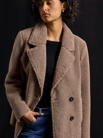 Manteau mi-saison STREET ONE en marron : devant