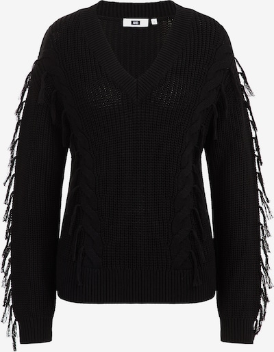 WE Fashion Pull-over en noir, Vue avec produit