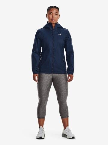 UNDER ARMOUR Sportjas 'Forefront' in Blauw