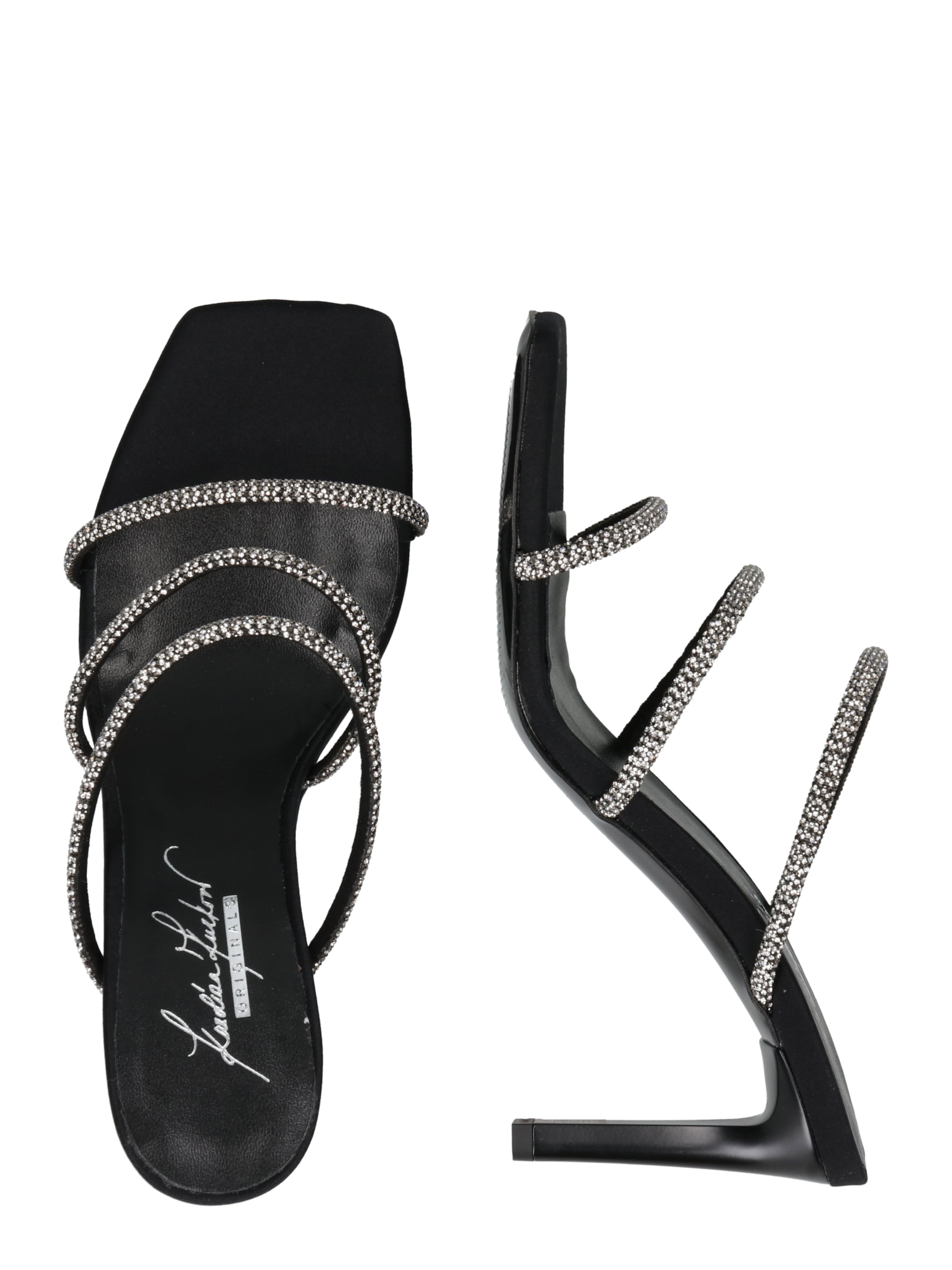 Karolina Kurkova Originals Klapki 'Elmira' w kolorze czarny