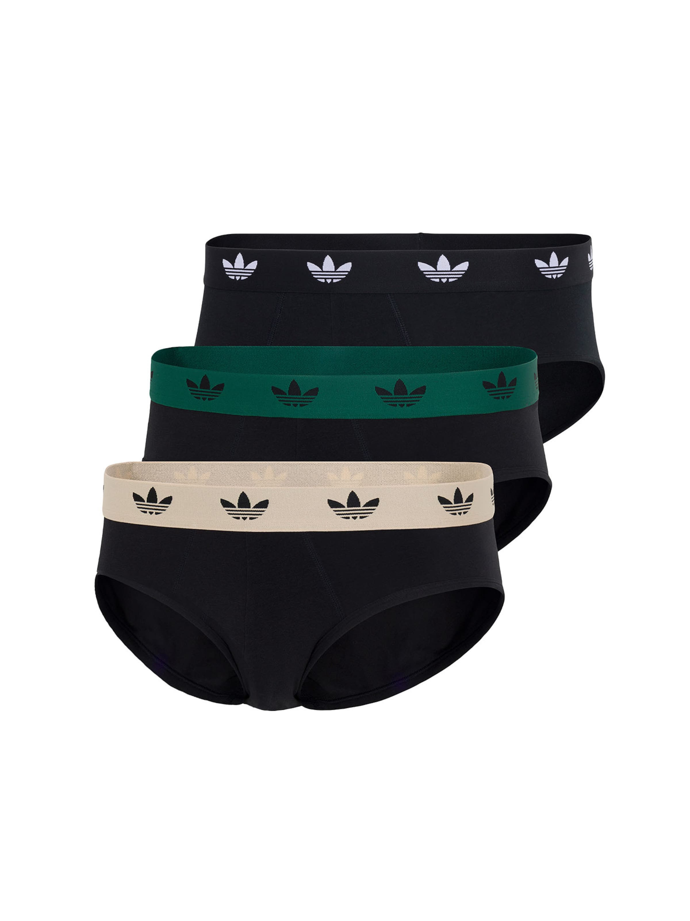 Slip ' Comfort Flex Cotton ' ADIDAS ORIGINALS en noir : devant