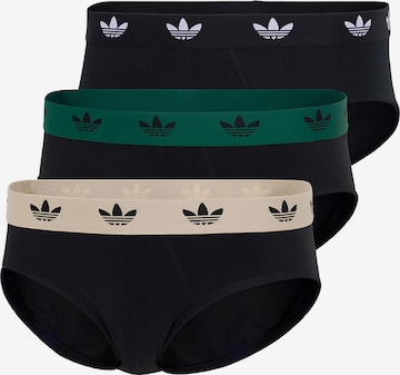 Slip ' Comfort Flex Cotton ' ADIDAS ORIGINALS en noir : devant
