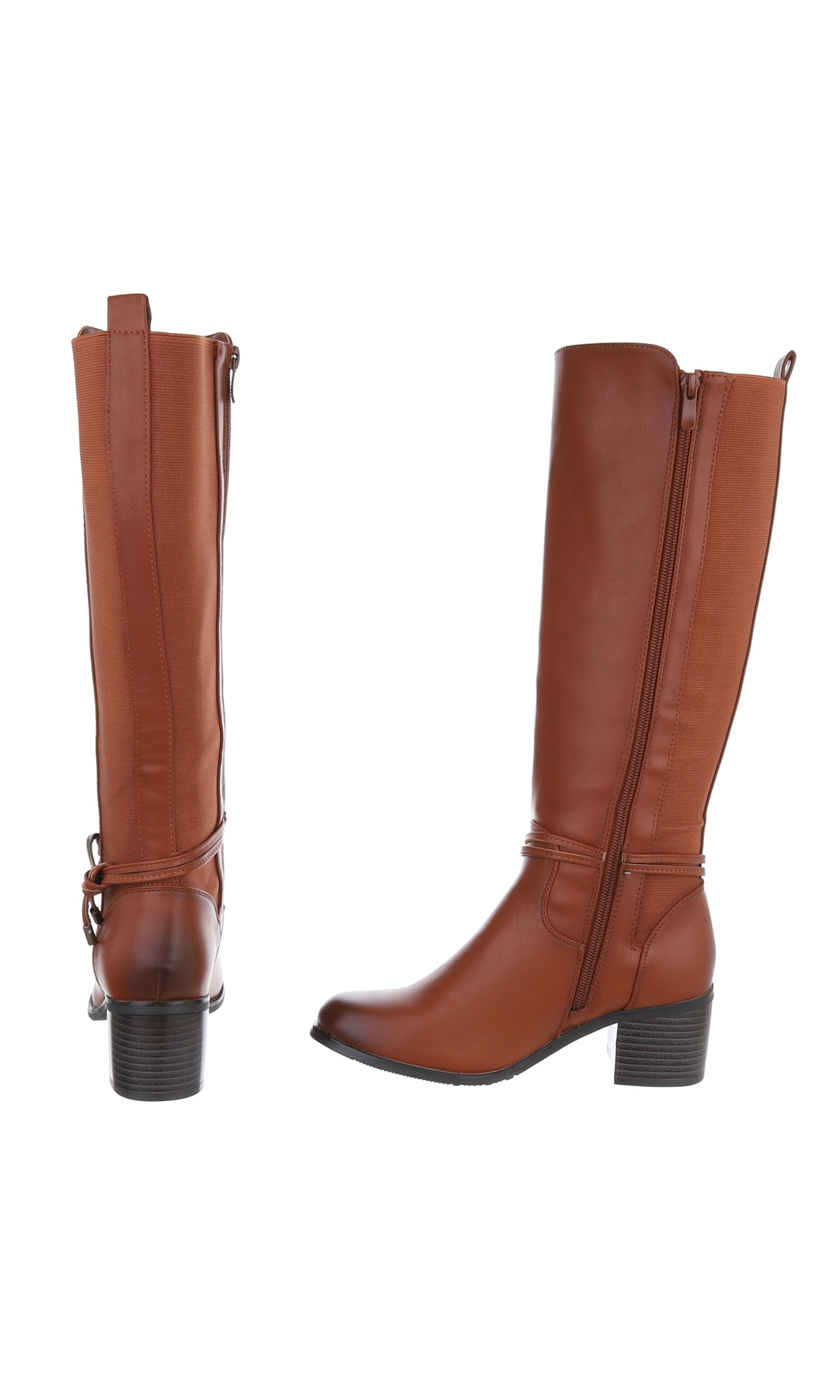 Ital-Design Stiefel in Beige