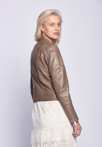 Maze Between-Season Jacket ' Grenada ' in Brown