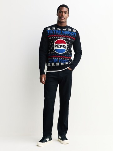 Next Pullover 'Pepsi' in Schwarz