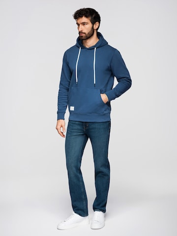 Sweat-shirt Ombre en bleu