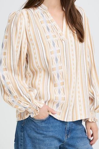 Pulz Bluse 'ALEXIS' i beige