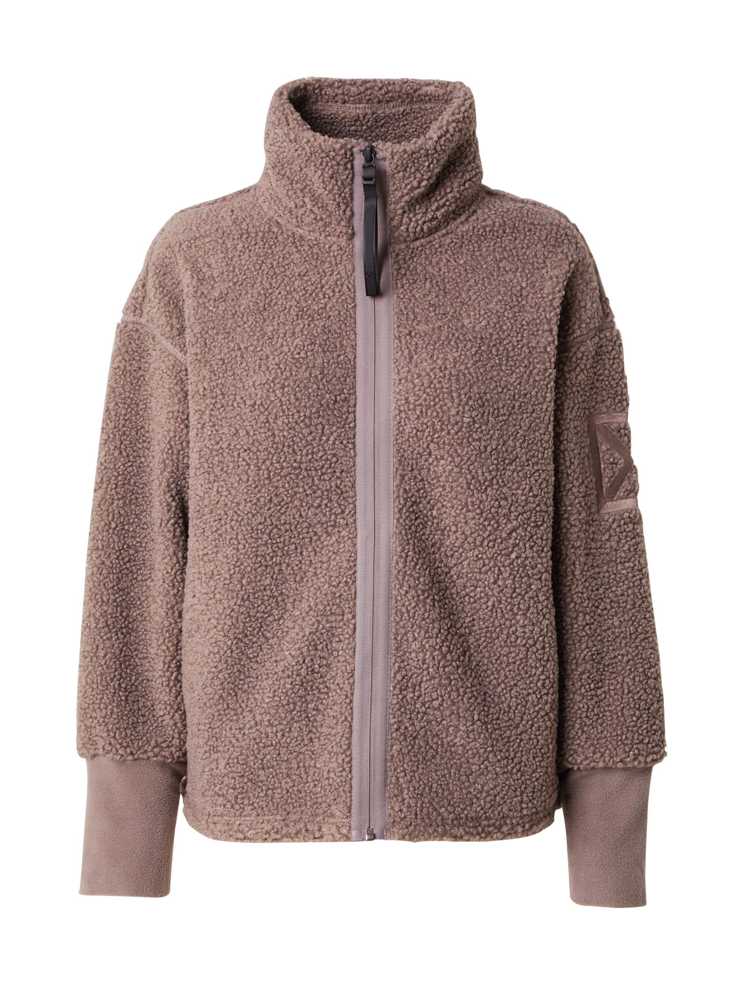 Didriksons Funktionsfleecejacka &#x27;MELLA&#x27; i brun: framsida