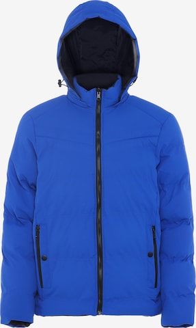 Veste d’hiver ICELOS en bleu : devant