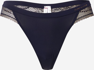 Tommy Hilfiger Underwear Stringu biksītes, krāsa - tumši zils / Zelts, Preces skats