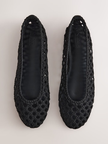 Next Ballerina 'Forever Comfort®' in Zwart