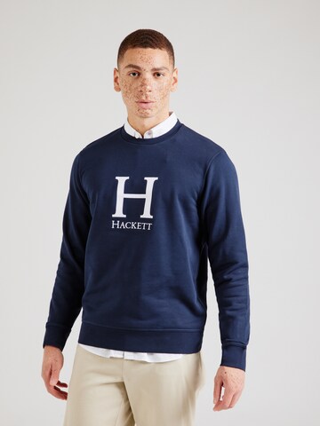 Sweat-shirt 'HERITAGE' Hackett London en bleu : devant
