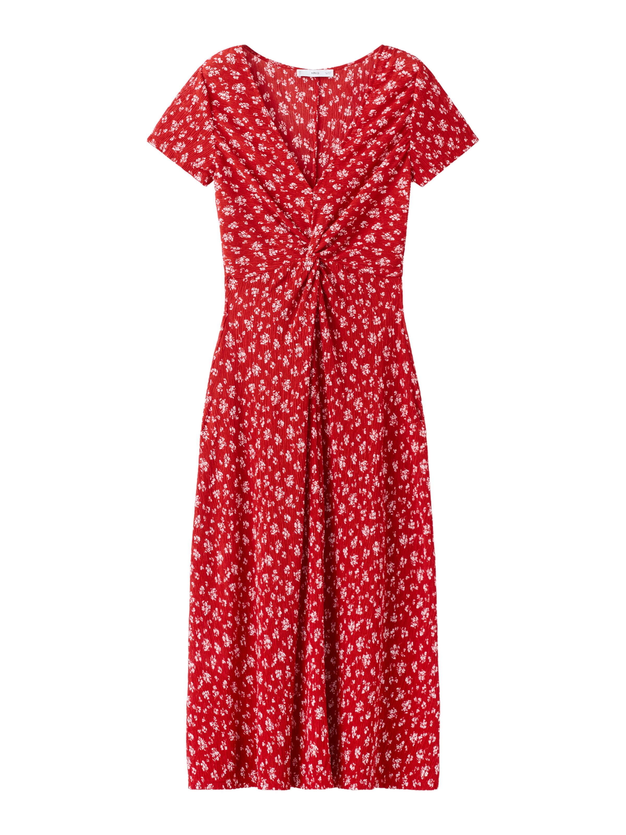 MANGOHaljina 'POMI' - crvena boja: prednji dio