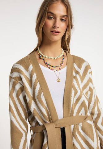 Cardigan IZIA en beige