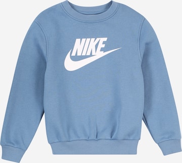 Nike Sportswear Majica 'CLUB FLC' | modra barva: sprednja stran