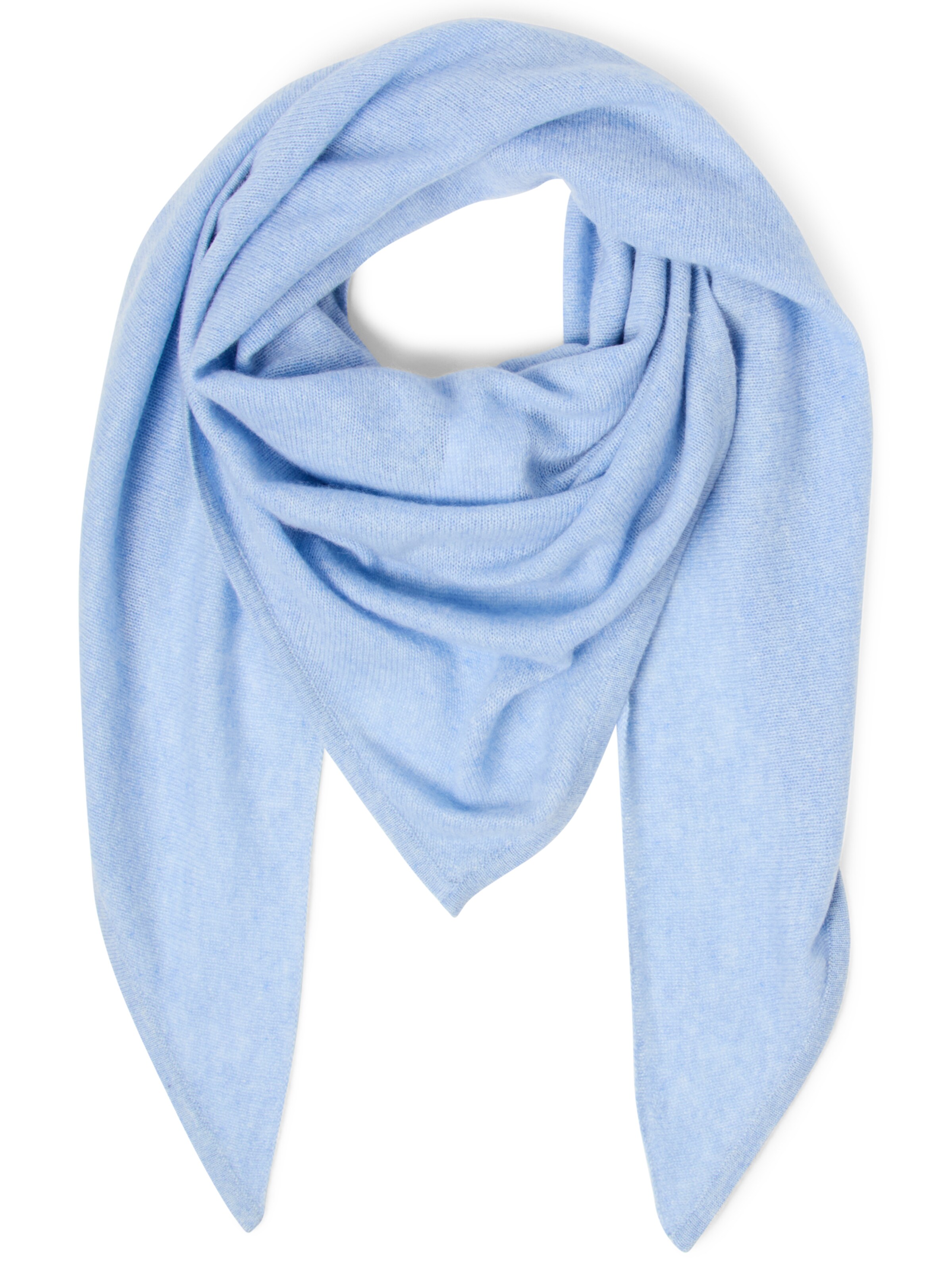 Marie Lund Schal in Blau: Vorderseite