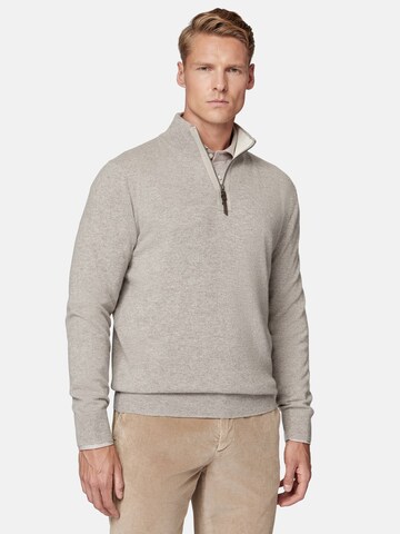 Boggi Milano Sweater in Grey: front