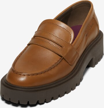 Marc O'Polo Classic Flats 'Penny' in Brown: front