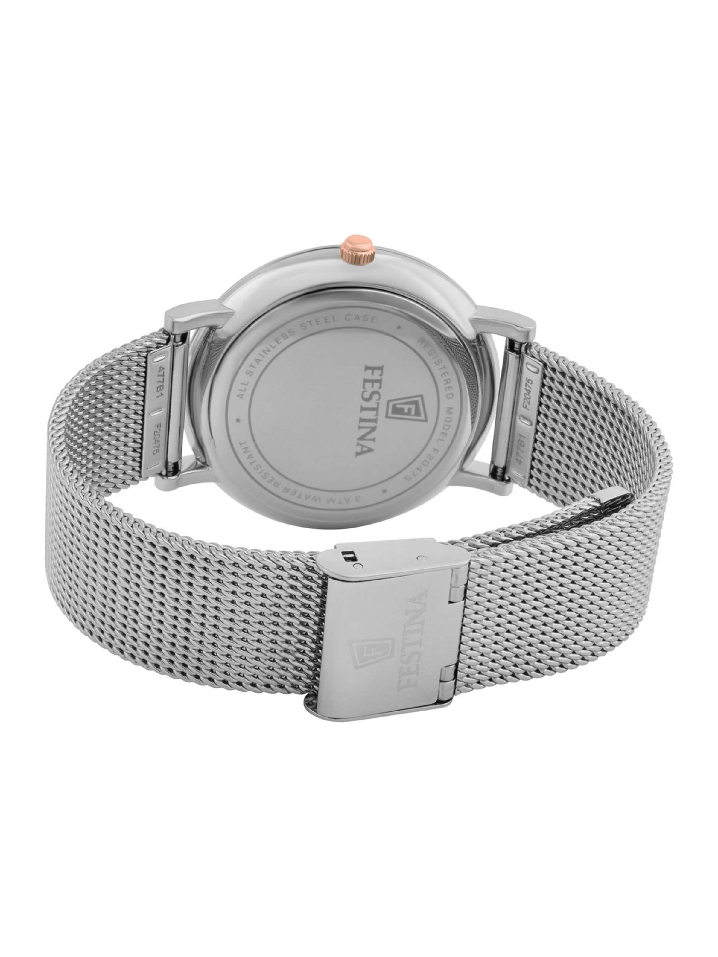 FESTINA Analoog horloge 'Watch Boyfriend Collection' in Roze