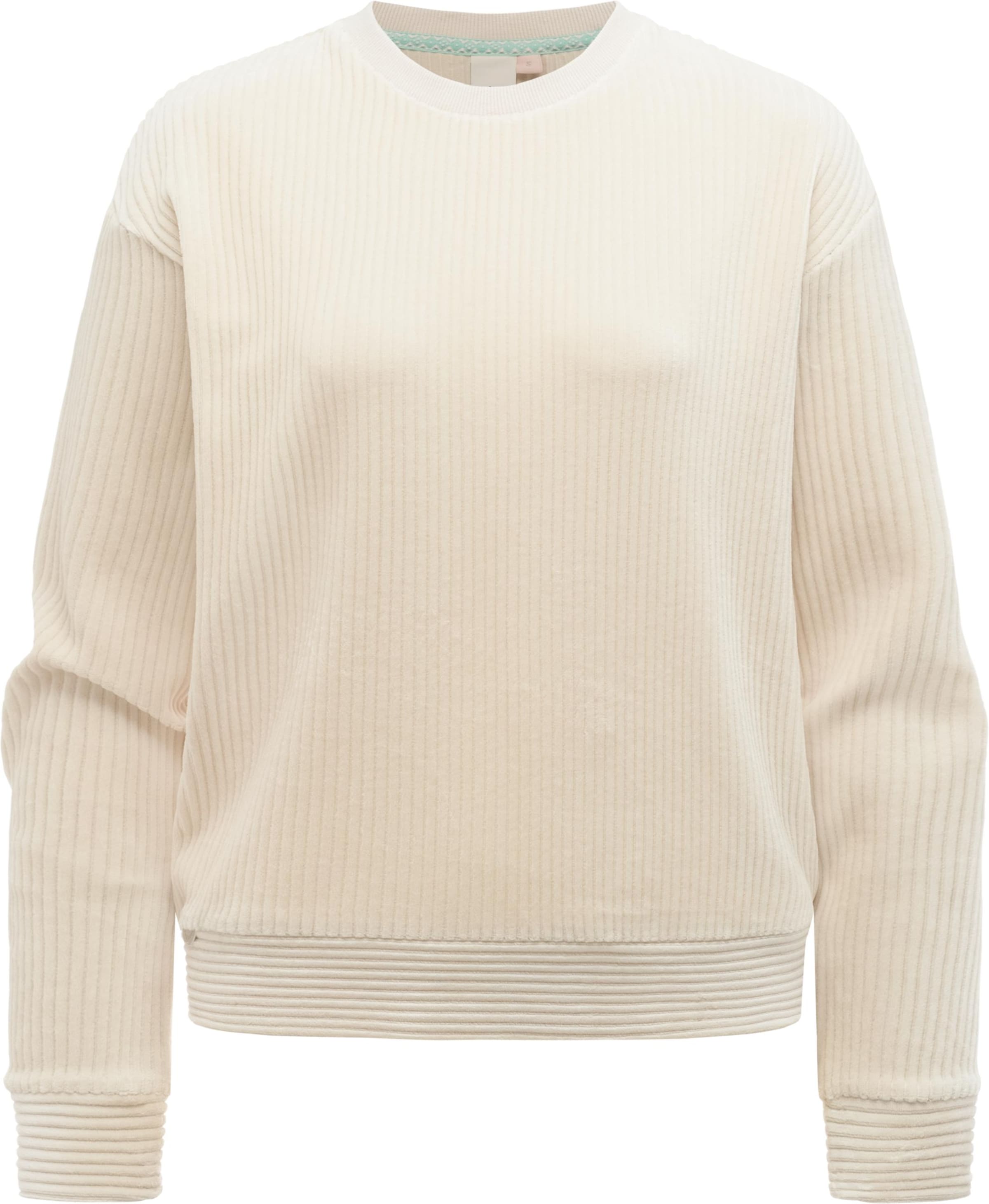 Ragwear Sweatshirt in Geel: voorkant