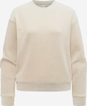 Sweat-shirt Ragwear en jaune : devant