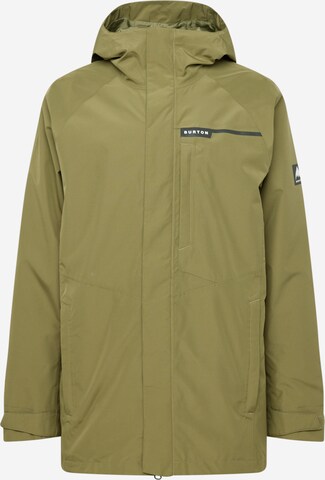 BURTON Демисезонная куртка 'Veridry' в Зеленый: спереди