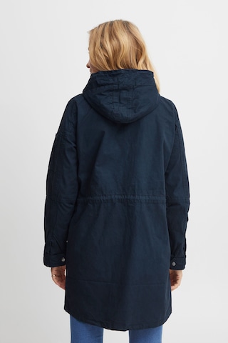 Fransa Between-Seasons Parka 'Harlow' in Blue