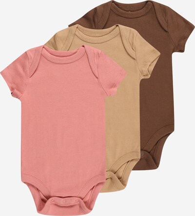 GAP Sparkebukse/body i brun / lysebrun / lyserosa, Produktvisning