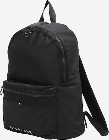 TOMMY HILFIGER Backpack 'Skyline' in Black: front
