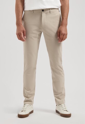 Dstrezzed Regular Hose 'Marlon Dynamic Twill' in Beige: Vorderseite