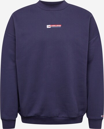 Tommy Jeans Sweatshirt in Blauw: voorkant