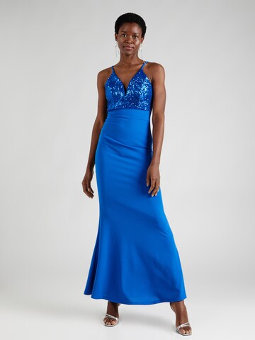 Robe de soirée 'TAZMIN' WAL G. en bleu