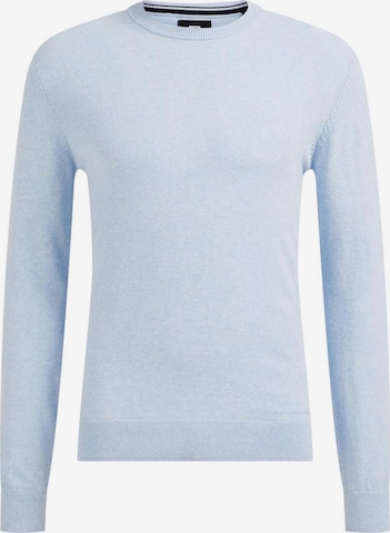 WE Fashion Sweater in Blue: front