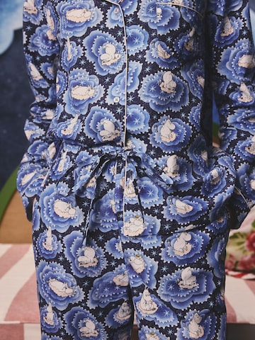 Cath Kidston Pyjama 'Moomins' in Blauw