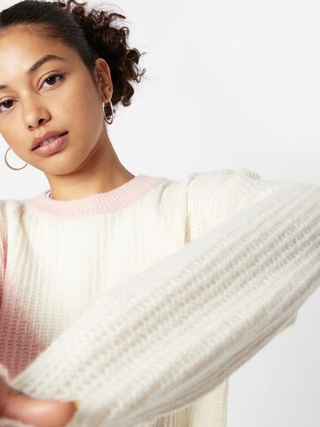 PIECES Pullover 'NILLE' in Pink