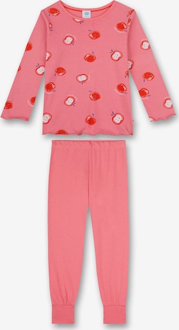 SANETTA - Pijama em vermelho: frente