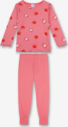 SANETTA Комплект пижама в нейви синьо / зелено / тъмночервено / бяло, Преглед на продукта