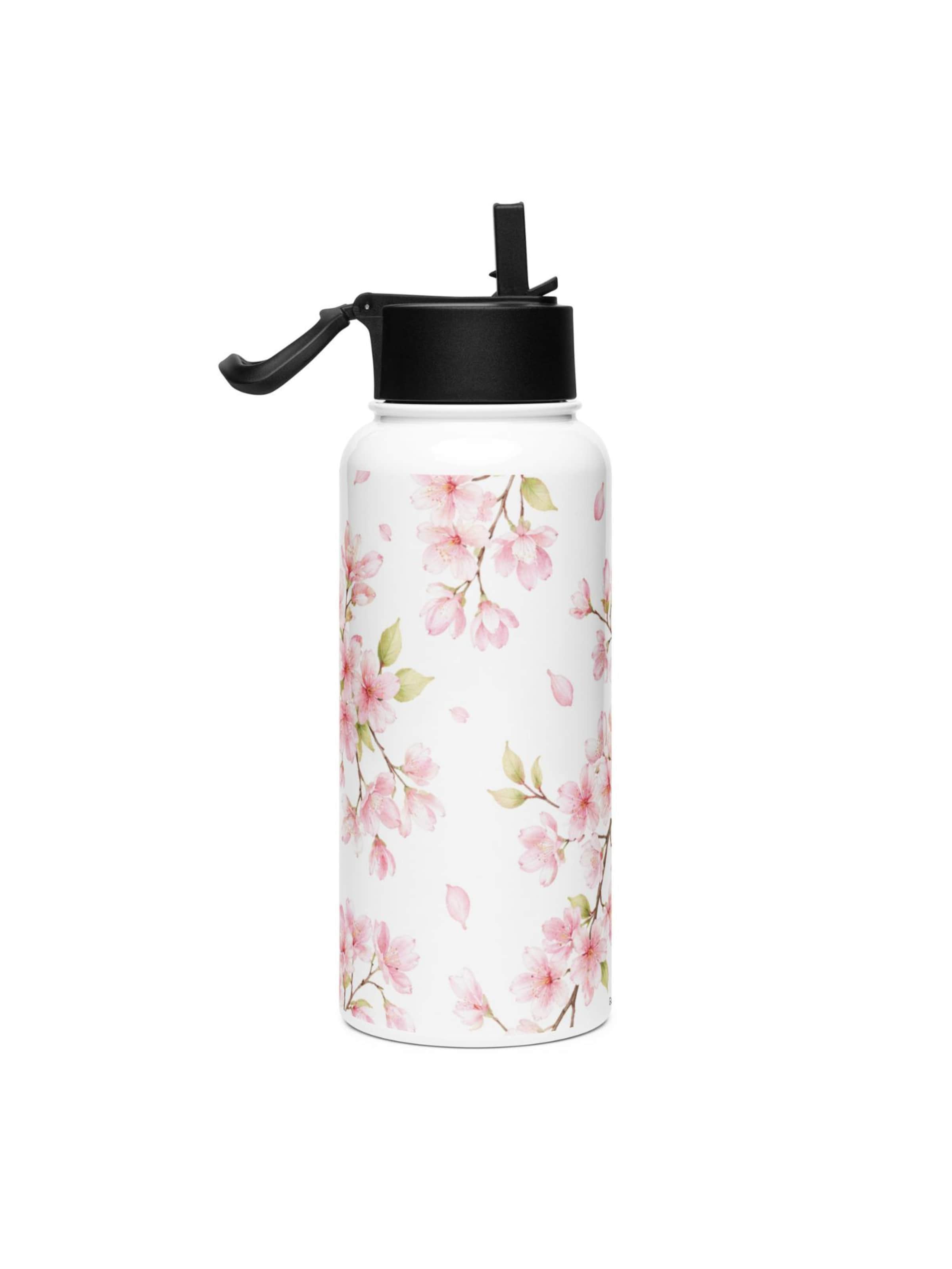 Good to Blue Trinkflasche 'Cherry Blossom Drinking Bottle, 950ml'‌‌‌‌‌‌‌‌ in Weiß