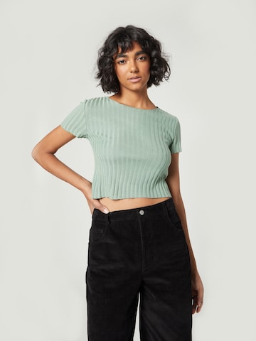 A LOT LESS - Camiseta 'Samantha' en verde: frente