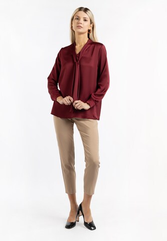 usha BLACK LABEL Blouse in Red