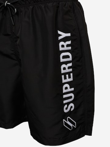 Shorts de bain Superdry en noir