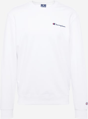 Champion Authentic Athletic Apparel Sweatshirt in White: front