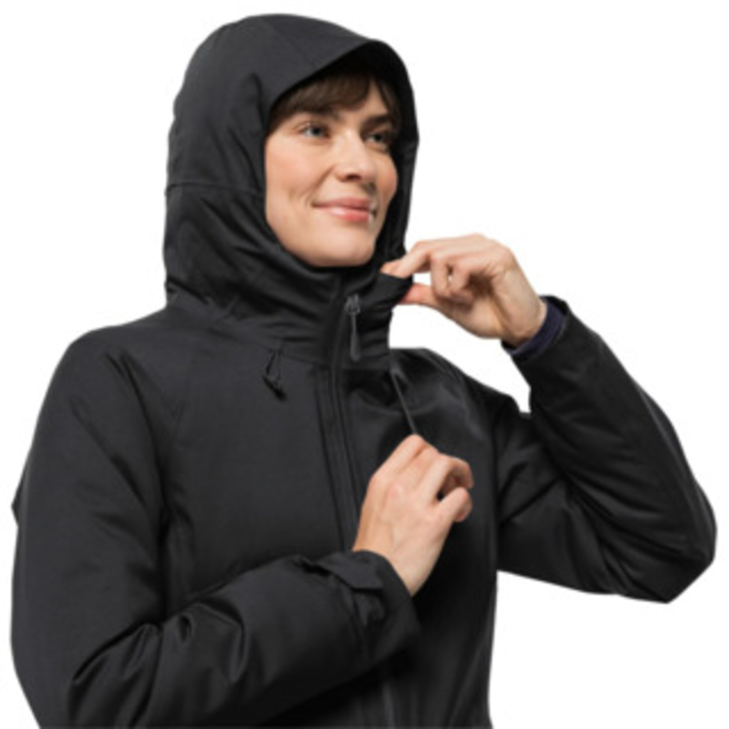 JACK WOLFSKIN Outdoorjacke in Schwarz